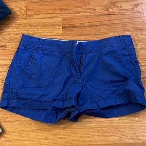 Blue Jcrew Chino shorts